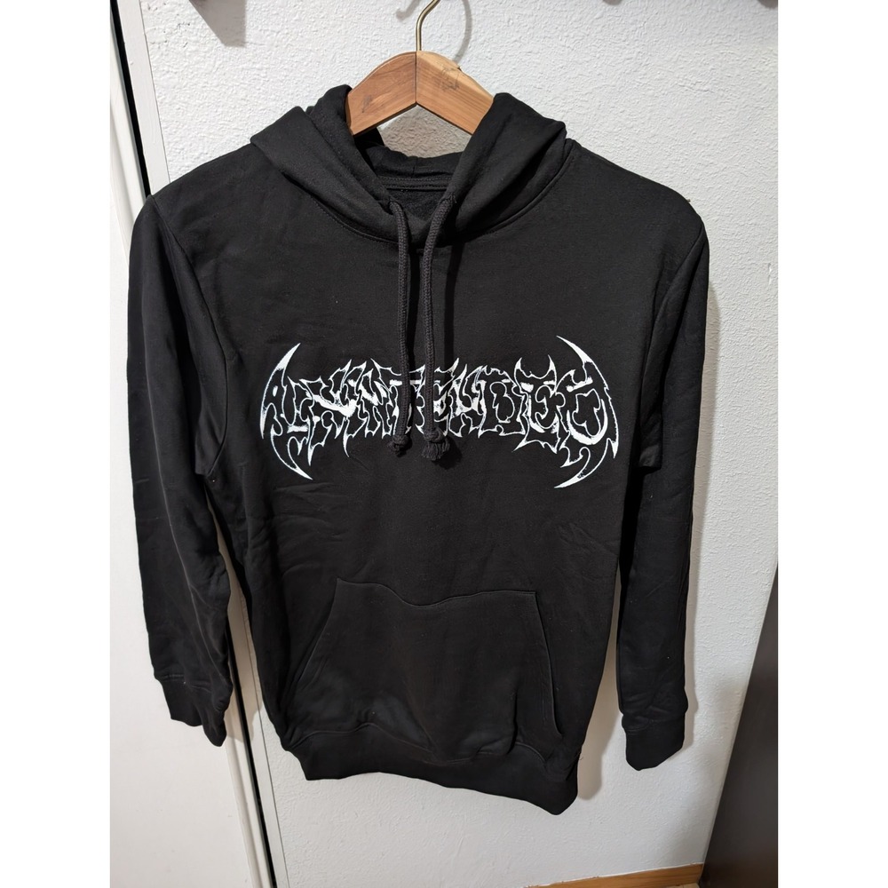 Unintended  Men's Pull Over Hoodie Sweatshirt Small -‎ Black NWOT